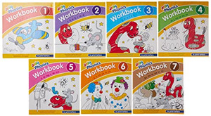Jolly Phonics Workbooks 1-7 : In Print Letters (American English Edition)