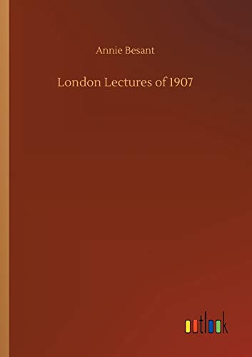 London Lectures of 1907