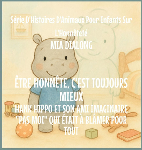 Être Honnête Est Toujours Le meilleur: Hank Hippo et Son Ami Imaginaire "Pas Moi" Qui était à Blâmer pour TOUT