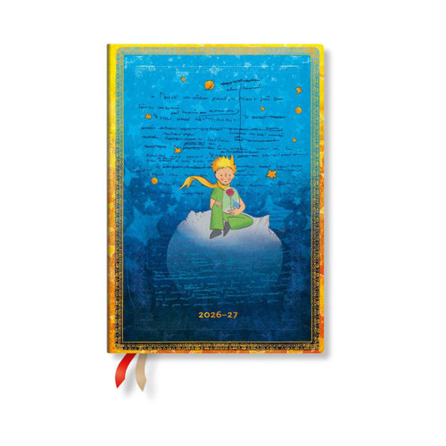 2027 Saint-Exupéry, the Little Prince MIDI Horizontal Hardcover 18-Month Weekly Planner, 208pg, 80gsm by Paperblanks (Embellished Manuscripts Collecti