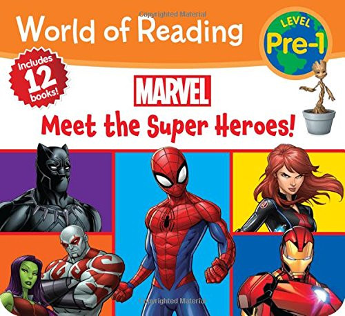 World of Reading Marvel Meet the Super Heroes! (Pre-Level 1 Boxed Set)