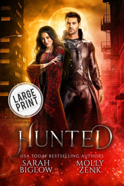 Hunted: A Large Print Vampire Paranormal Romance Large Print