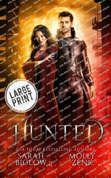 Hunted: A Large Print Vampire Paranormal Romance Large Print