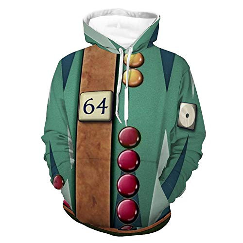Unisex Realistic Print Hoodie Backgammon Pattern Hooded Sweatshirts Long Sleeve Casual Sweater with Pocket for Women Men