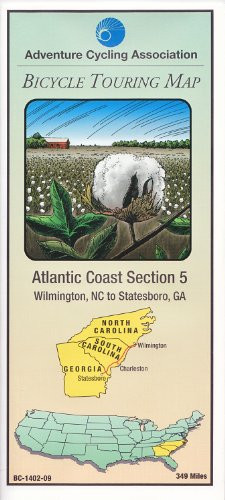 Bicycle Touring Map: Atlantic Coast #5