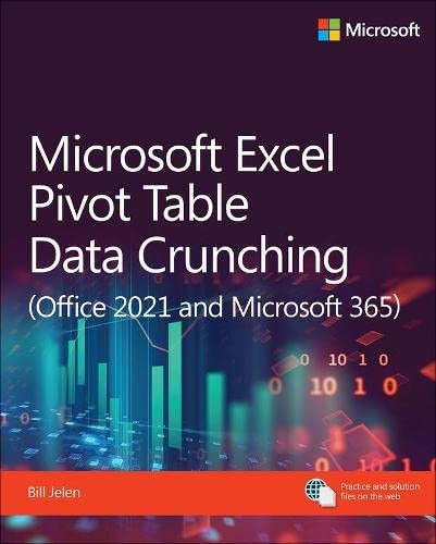 Microsoft Excel Pivot Table Data Crunching (Office 2021 And Microsoft 365)