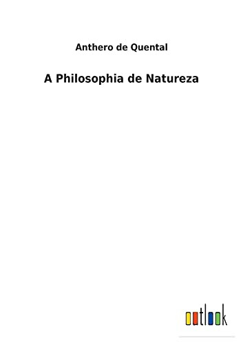 A Philosophia De Natureza - 9783752492286