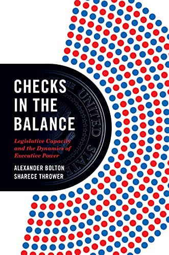 Checks In The Balance : Legislative Capacity And The Dynamics Of Executive Power - 9780691224596