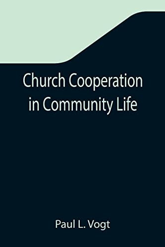 Church Cooperation In Community Life - 9789355346971