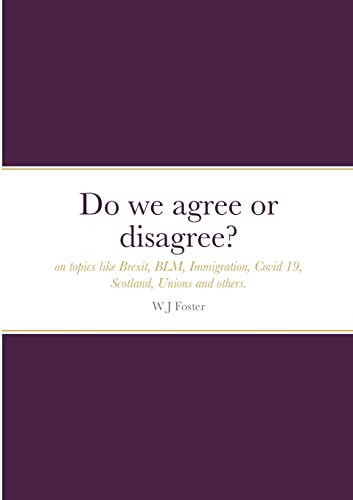 Do We Agree Or Disagree?