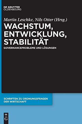 Wachstum, Entwicklung, Stabilität (Issn, 106) (German Edition)