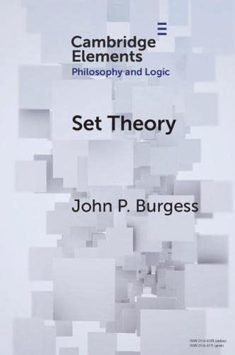 Set Theory (Elements In Philosophy And Logic)