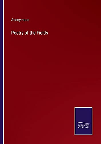 Poetry Of The Fields - 9783752573466