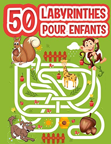 Labyrinthes Pour Enfants: Cahier De Vacances Comportant Des Jeux Et Activit?s Pour Enfants ? Partir De 4 Ans (French Edition)