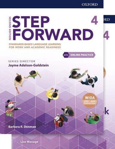 Step Forward Level 4 Student Book and Workbook Pack with Online Practice: Standards-based language learning for work and academic readiness (Step Forward 2nd Edition)