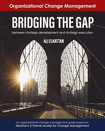 BRIDGING THE GAP: between strategy development and strategy execution (black & white)