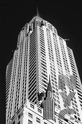 Chrysler building NYC themed creative blank journal.