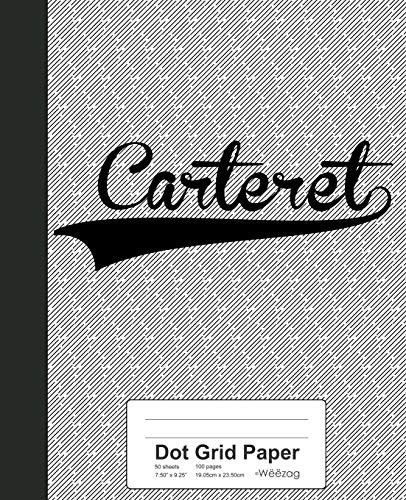 Dot Grid Paper: Carteret Notebook (Weezag Dot Grid Paper Notebook)