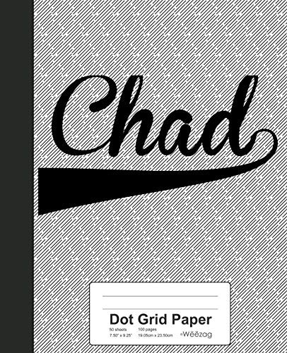 Dot Grid Paper: Chad Notebook (Weezag Dot Grid Paper Notebook)
