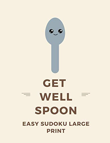 Get Well Spoon: 100 Easy Puzzles ~ In Large Print
