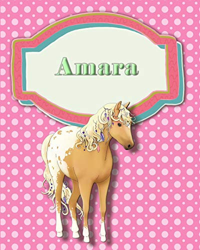 Handwriting And Illustration Story Paper 120 Pages Amara: Primary Grades Handwriting Book