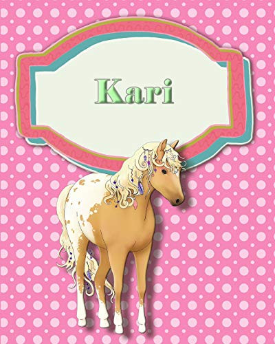 Handwriting And Illustration Story Paper 120 Pages Kari: Primary Grades Handwriting Book