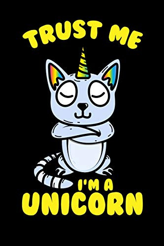 Trust Me I'M A Unicorn: 120 Pages I 6X9 I Karo I Funny Fishing, Sea, Lobster & Hunting Gifts