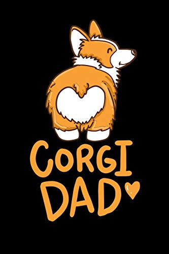 Corgi Dad: 120 Pages I 6X9 I Karo I Funny Pickleball Gifts For Sport Enthusiasts