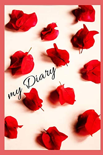 My Diary: A Diary / Notebook With Romantic Cover - Wide Ruled Line Paper