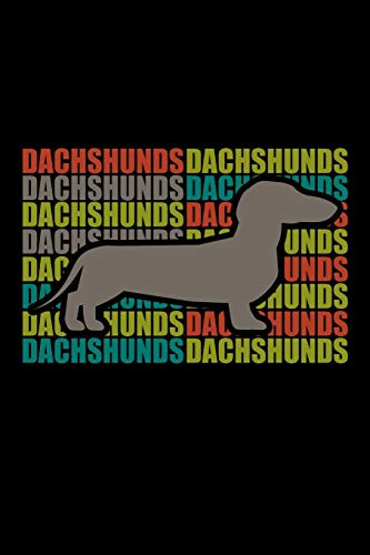 Dachshund: 100 Leere Karierte Seiten Ca. A5 (6"X9" Niches) F?r Hundefreunde, Hundem?tter Und Hundev?ter, Jungen, M?dchen, Kinder Und Sch?lerinnen (German Edition)