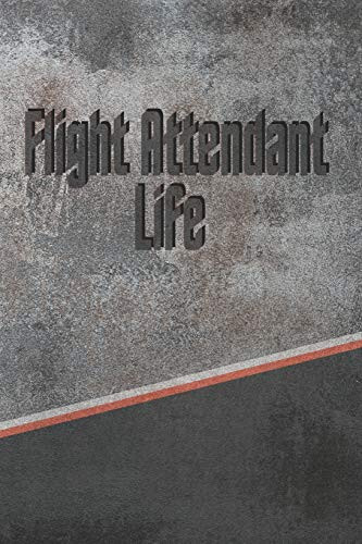 Flight Attendant Life: Personalized Isometric Dot Notebook 120 Pages 6"X9"
