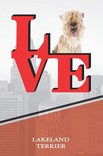 Lakeland Terrier: Dog Love Park Isometric Dot Paper Notebook Book Is 120 Pages 6"X9"