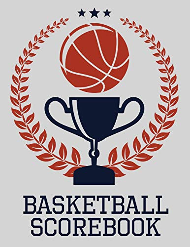 Basketball Scorebook: 50 Game Scorebook For Basketball - Scoring By Half