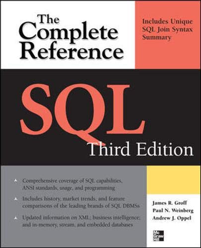 SQL: The Complete Reference, 3rd Edition