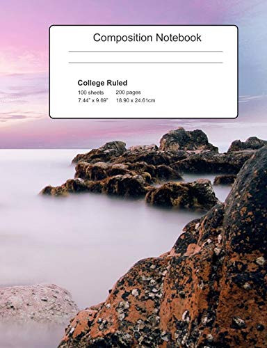 Composition Notebook, College Ruled: Beach, Sunshine, & Ocean - 9781081164959