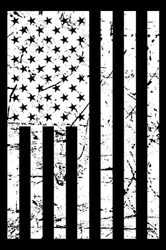 American Flag Notebook: Usa Patriotic Composition Note Book For Men, Women, Kids - Us Red White And Blue - 9781086432237