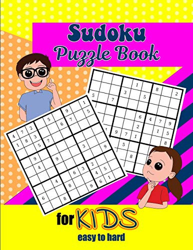 Sudoku Puzzle Book For Kids: Easy To Hard - 9781086686968
