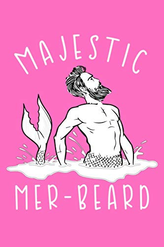 Majestic Mer Beard: Comic Book Notebook Paper - 9781088674253