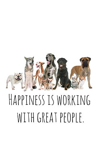 Happiness Is Working With Great People.: Perfect Goodbye Gift For Coworker That Is Leaving / Going Away Gift For Your Co Worker, Boss, Manager, Employee. - 9781088689486