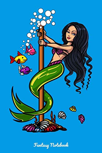 Fantasy Notebook: Magical Mermaid Notebook - 9781089309734