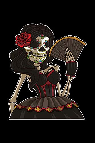 Skeleton La Catrina: Graph Paper 5X5 Notebook For Day Of The Dead Lovers - 9781099432194