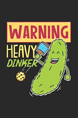 Warning Heavy Dinker: 120 Pages I 6X9 I Dot Grid - 9781678346935