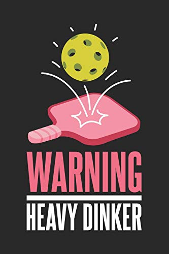 Warning Heavy Dinker: 120 Pages I 6X9 I Dot Grid - 9781678349738