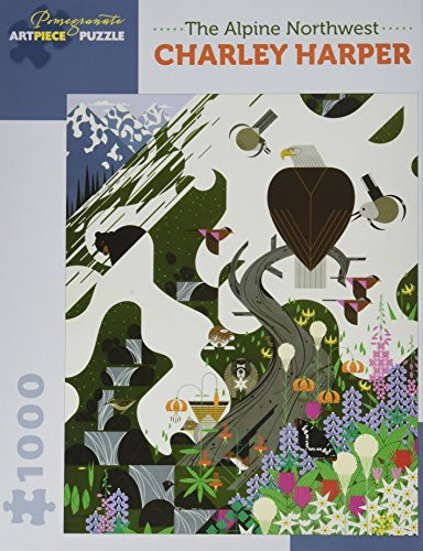 Charley Harper: The Alpine Northwest 1,000-Piece Jigsaw Puzzle