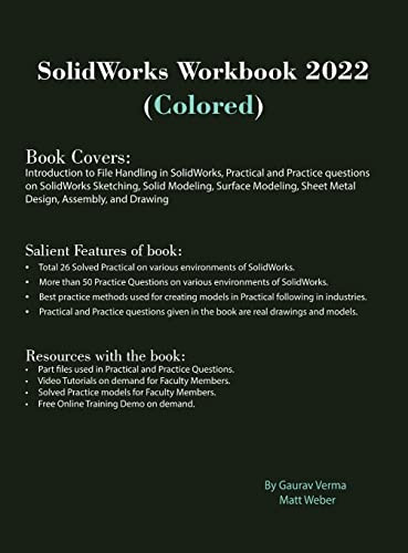 Solidworks Workbook 2022 (Colored)