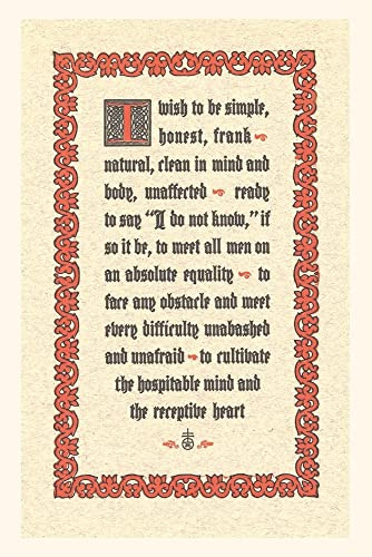 Vintage Journal Words To Live By (Pocket Sized - Found Image Press Journals)