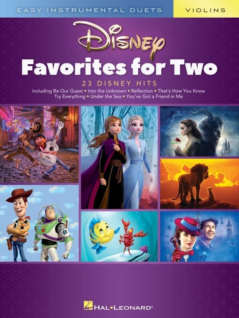 Disney Favorites For Two: Easy Instrumental Duets - Violin Edition