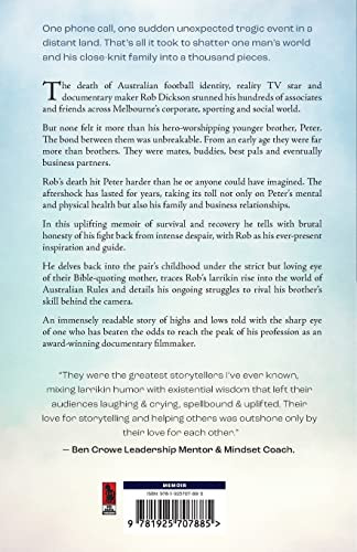 He Was My Brother: The Story Of Rob Dickson And Me