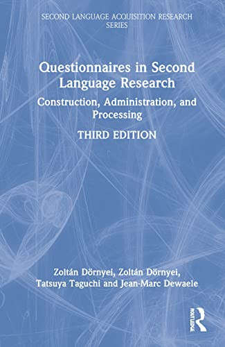 Questionnaires in Second Language Research (Second Language Acquisition Research Series)