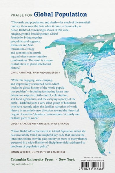 Global Population: History, Geopolitics, And Life On Earth (Columbia Studies In International And Global History)